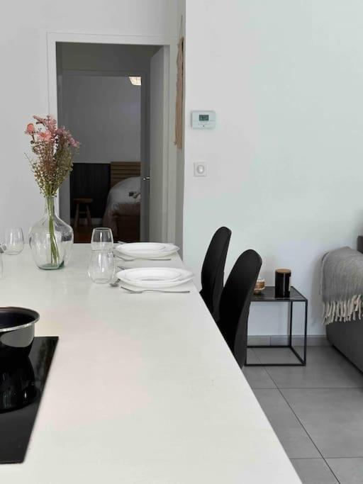 Charmant T3 Moderne Climatise Villeurbanne Exteriér fotografie